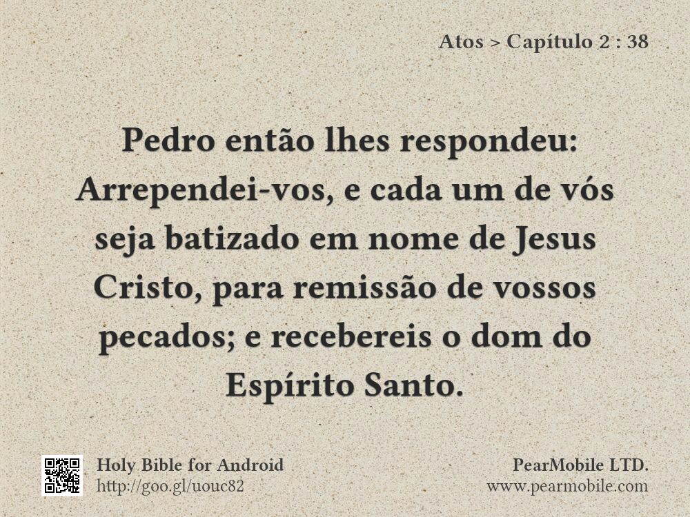 Atos, Capítulo 2:38